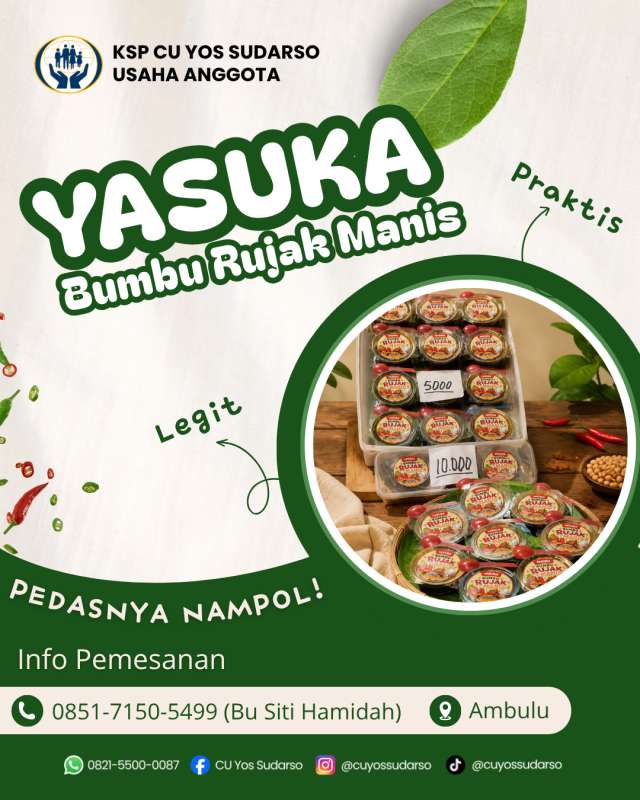 Yasuka Bumbu Rujak Manis