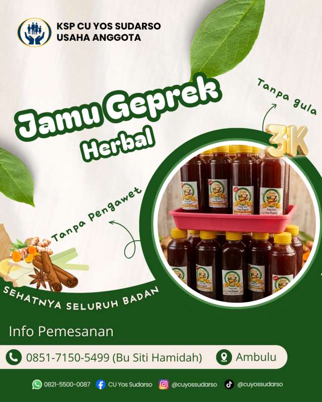 Jamu Geprek Herbal
